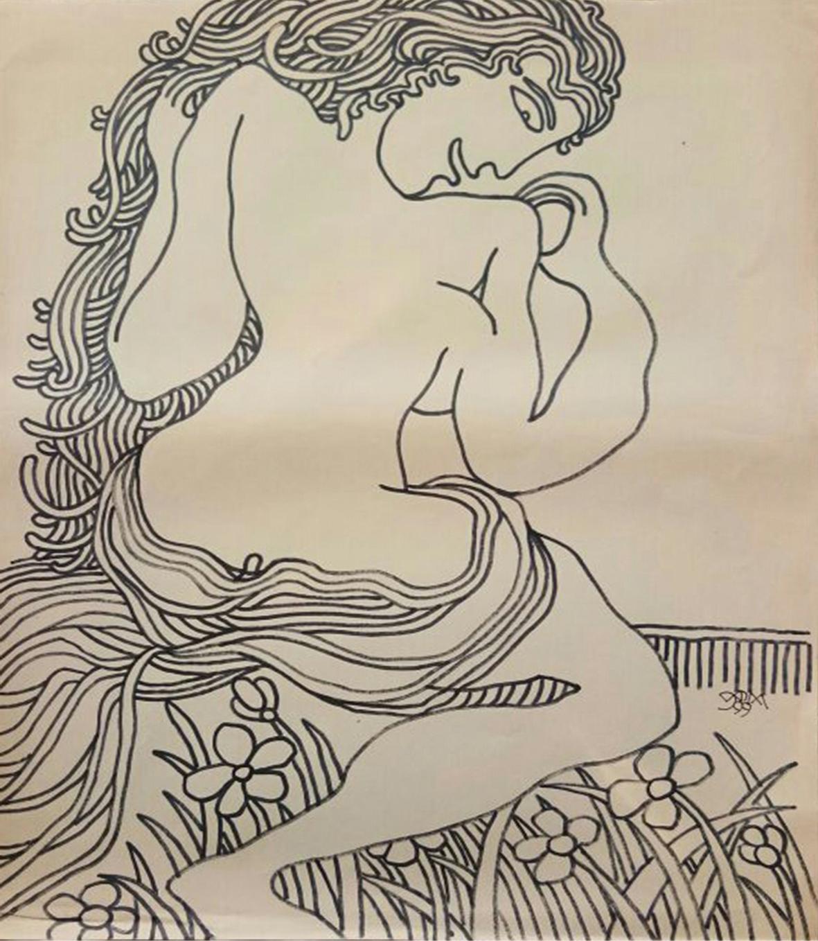 Prakash Karmakar - Untitled - 23 X 20 inches (unframed size)
Ink on Paper


Style : Legendary master artist Lt. Prokash Karmakar from Bengal was solely responsible for the Bengal Movement of Art. His father Lt. Prahalad Karmakar was a very famous