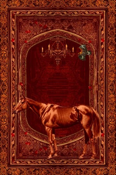 Empire, Watercolour & Gouache on Paper, Brown by Indian Artist "In Stock"