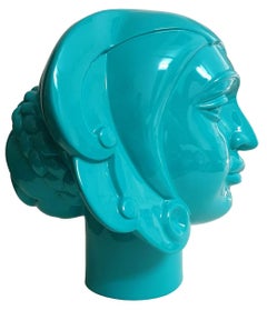 Untitled, Green Painted on Fiber Glass by Contemporary Artist "In Stock"