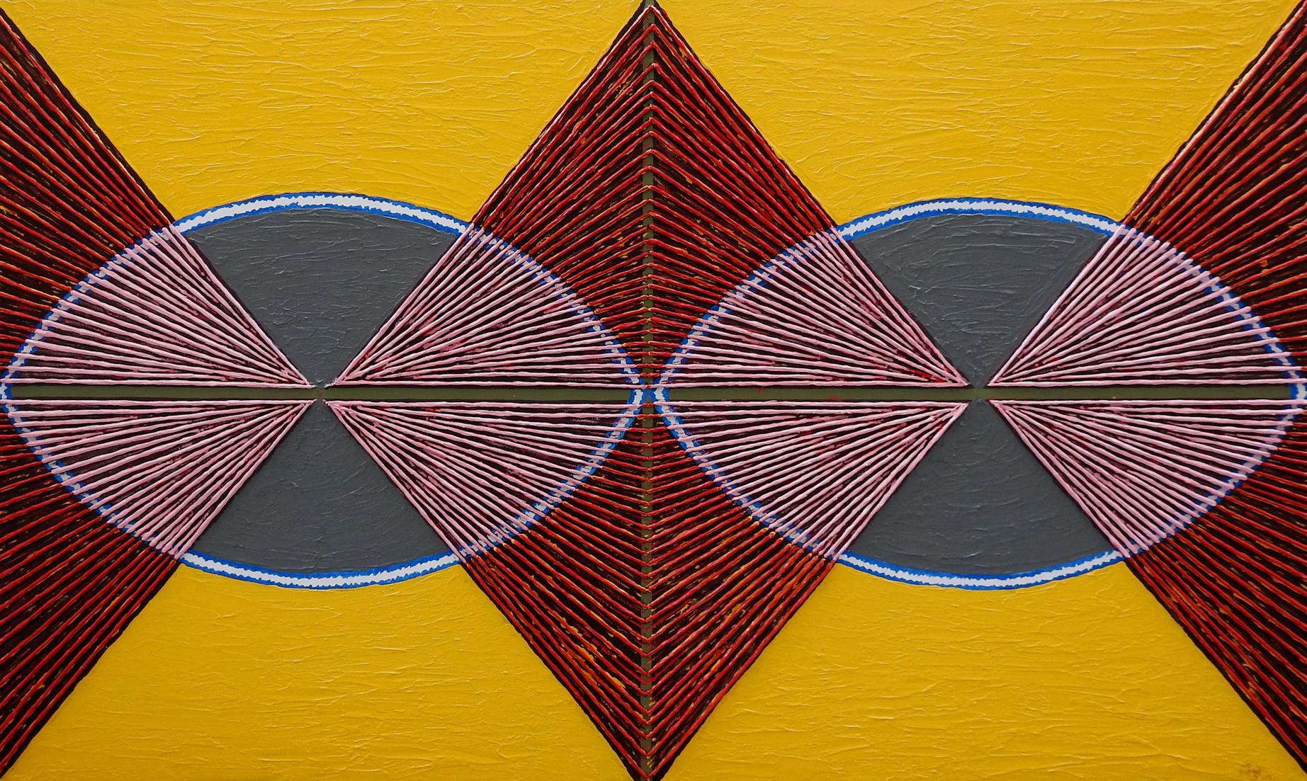 Sandesh Khule - Sin título-133
Acrílico sobre lienzo, 36 x 60 pulgadas, 2019

SOBRE EL ARTISTA
La pintura tiene una dimensión espiritual en su sentido más puro. He buscado el infinito, la iluminación y el despertar a la verdadera naturaleza de la