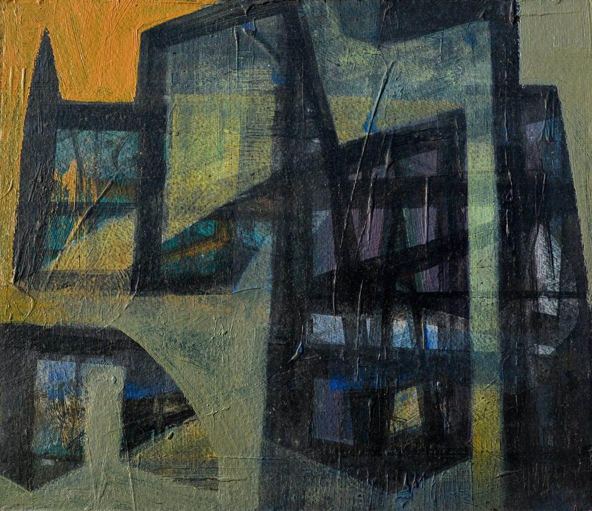 Ensemble de 5 pièces Spaces in Transition, de l'artiste contemporain, en stock - Contemporain Art par Rajib Bhattacharjee
