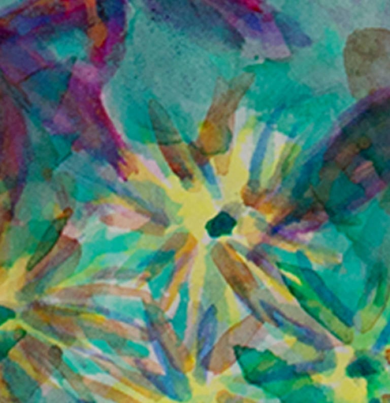 David "Tropical Luminous FlowersHomage to Martin Johnson