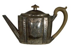 Antique "Teapot, " Leopard's Head, London during the reign King George III, by John Emes