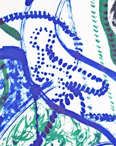 "Fortify, " Abstract Oil Pastel on Paper by Reginald K. Gee