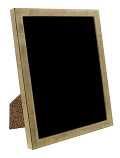 "Rumänischer handgefertigter Fotorahmen, " 22K Blattgold & Holz 8 x 10 im Rahmen