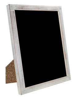 ""Handmade 12K Photo Frame"," Weißgold-Blattholz 8 x 10 in Rahmen  