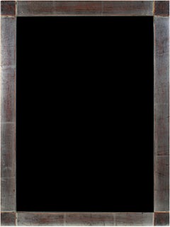 "Cornice fotografica rumena fatta a mano, " Cornice fotografica in legno e foglia d'oro bianco 12 carati 5 x 7