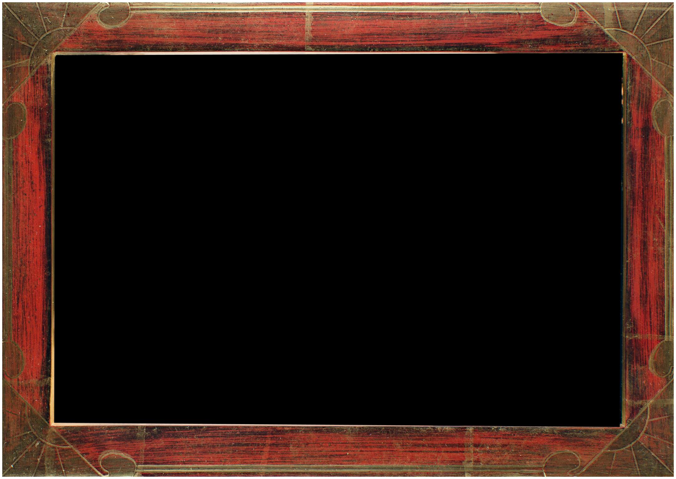 Ce cadre photo a été fabriqué à la main en Roumanie et comporte des feuilles d'or 22K. Il est fabriqué en bois et comprend un plexiglas d'archivage pour protéger tout ce qui y est exposé de la décoloration ou d'autres dommages causés par la lumière.