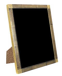 "Handmade 22K Gold Leaf Photo Frame," Wood 8 x 10 in created in Romania