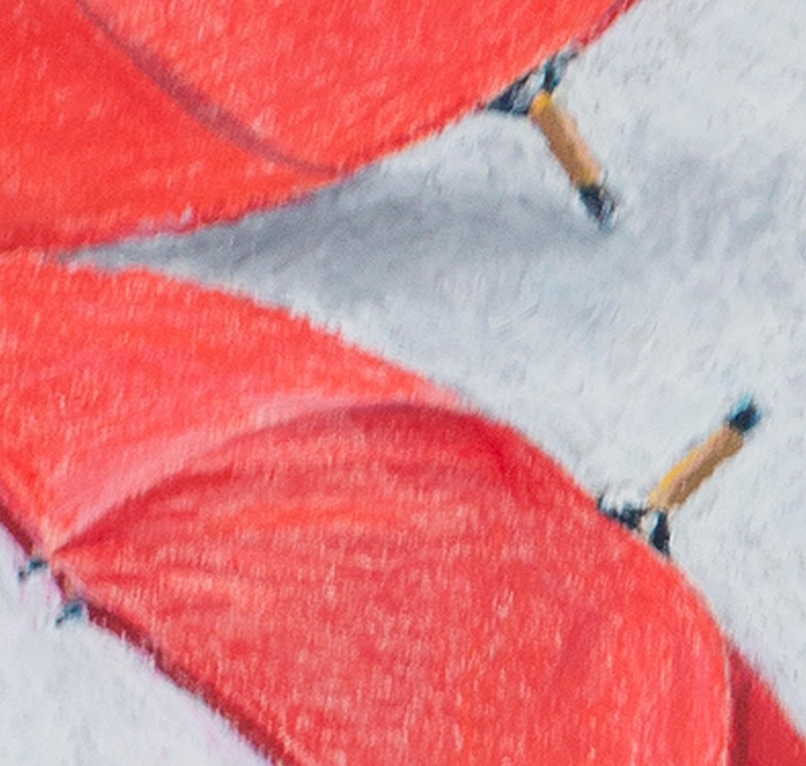 pastel umbrellas