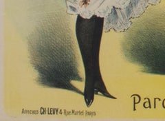 Affiche lithographique couleur « Les Petites Barnett » de Charles Levy