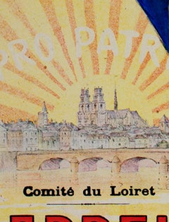 "Emprunt 4% 1918 - Appel, " Original Lithograph Poster by A. Malassinet