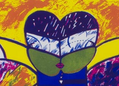"Exposicion de Alejandro Mojica" Lithograph Poster