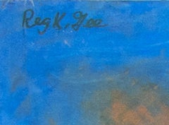 "Conocí a una mujer virtuosa", Pastel al óleo sobre tabla firmado por Reginald K. Gee