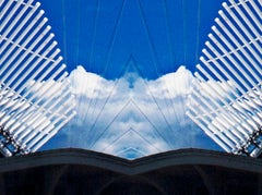 "Calatrava Series 3, " Architectural Photograph Milwaukee by Philip Krejcarek