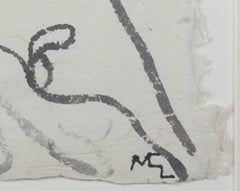 « Land, Sea & Sky », encre sur papier fait main signée par Miguel Castro Leero