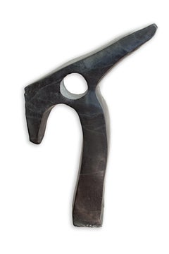 "Espíritu de pájaro", escultura abstracta de piedra serpentina del artista shona Gift Muchenje