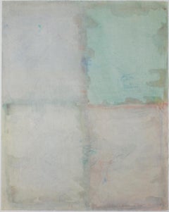 "Dream Window, " Original Abstract Color-field Watercolor signed