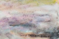 "Four Kisses on a Passionate Sea, " Original Watercolor signed by David Barnett