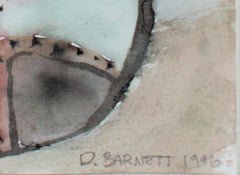 "Escudo, Kiowa, Llanuras Centrales c. 1850 (versión pequeña)", firmado