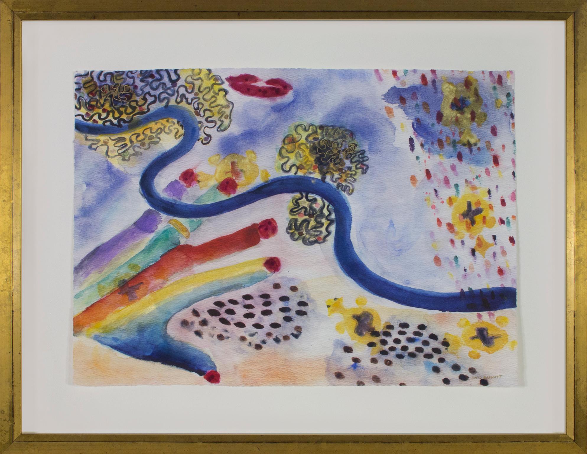 „Black Beans & Brains II“, Original, farbenfroher surrealistischer Originalschmuck, signiert von David Barnett im Angebot 5
