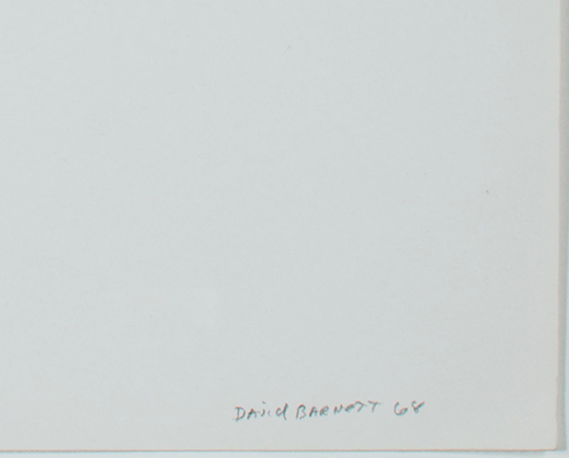 « Série Spacial Balance, », aquarelle et œuvres au crayon originales de David Barnett en vente 4