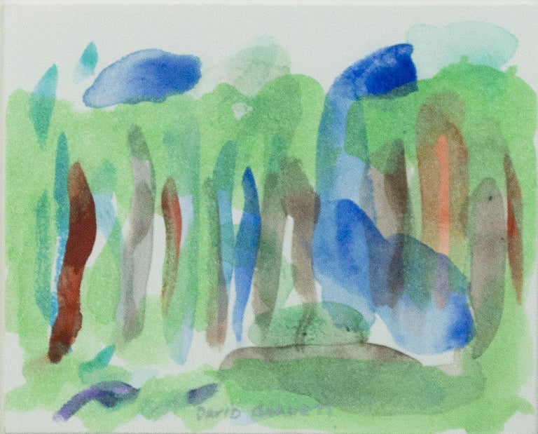 David Barnett - Oasis in Iridescent Forest,  Miniature
