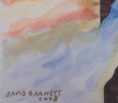 "Famous Artist Series: Leonard & Rodin Dreaming of Jona Lisa" by David Barnett