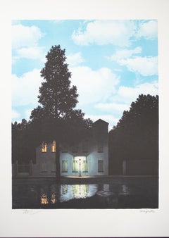 "L'Empire des lumieres (The Empire of Light), " Lithograph after Rene Magritte