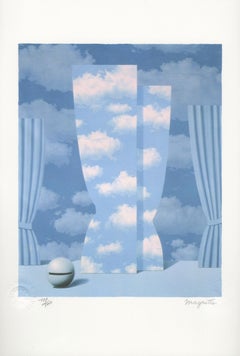 "La Peine Perdue (El Esfuerzo Desperdiciado)" Litografía según pintura de René Magritte