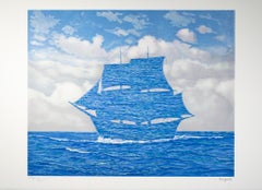 "Le Seducteur (The Seducer), " Lithograph after Painting by Rene Magritte