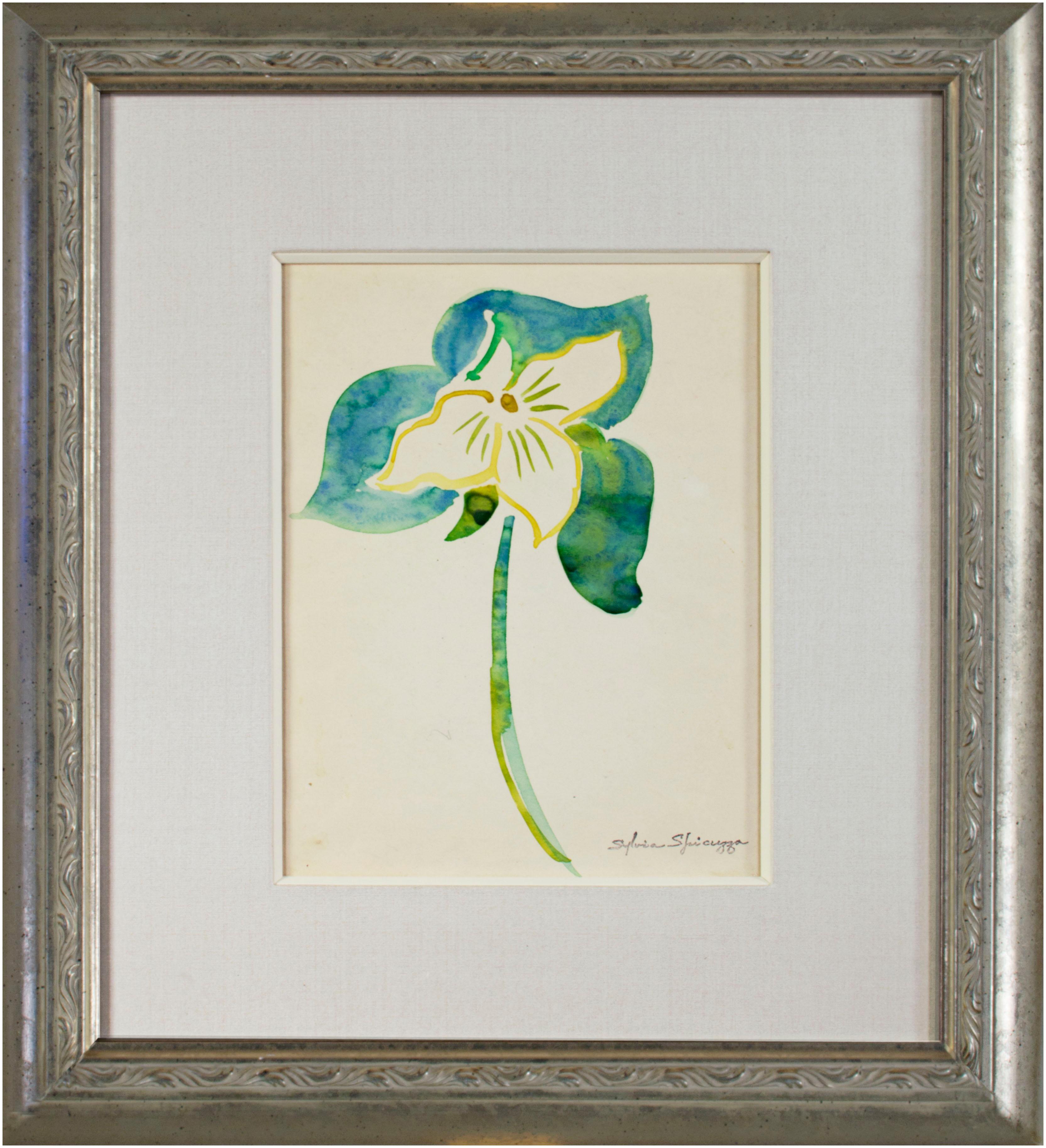 trillium flower drawing