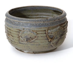 'Bowl' Hand Thrown Glazed Stoneware signed by Robert Piper