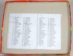 49 Muestras de piedra de Shona con caja de muestras