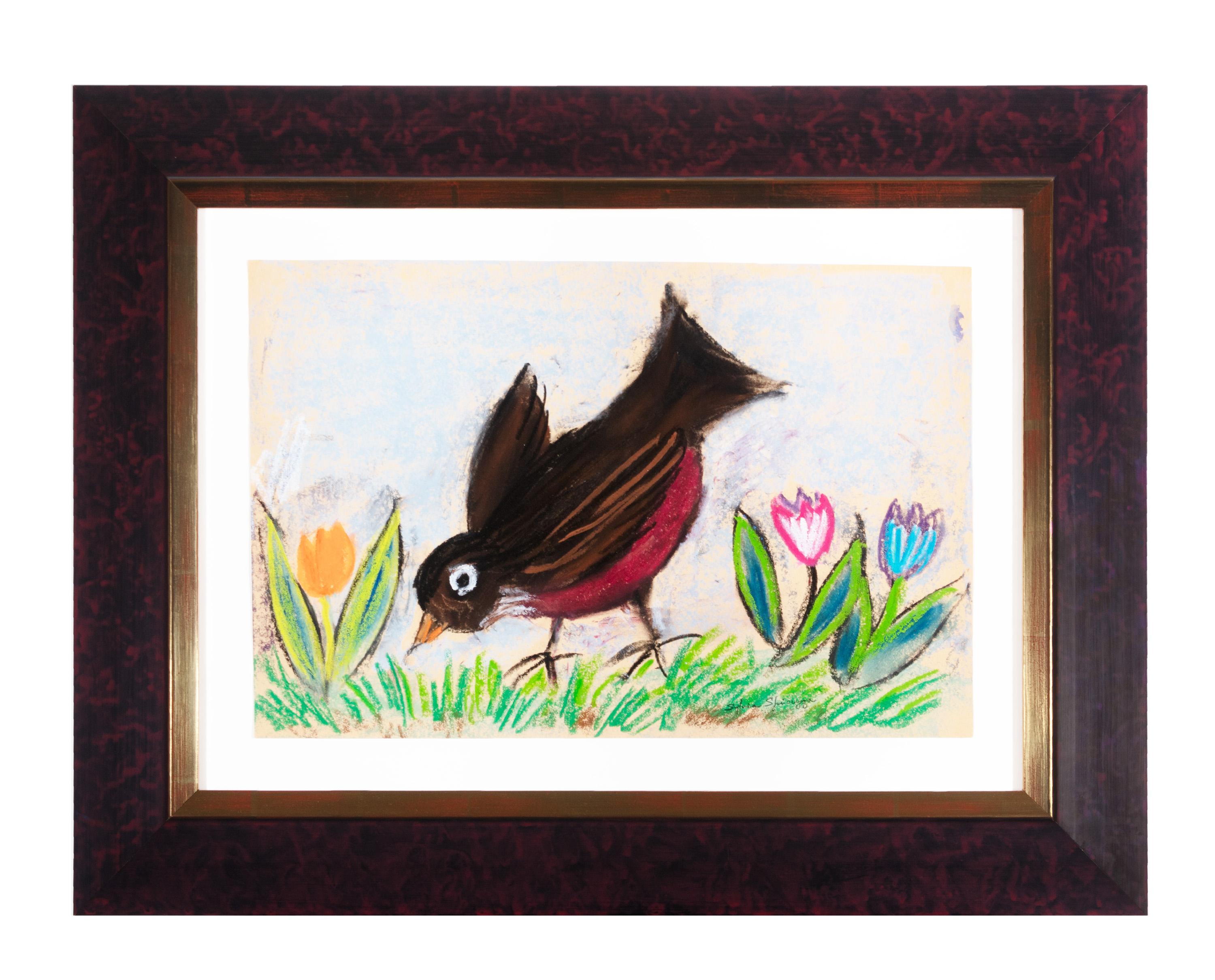 Tulip Drawings And Paintings - 108 For Sale on 1stDibs | tulips ...