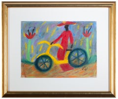 Untitled (Woman with Yellow Bicycle)
