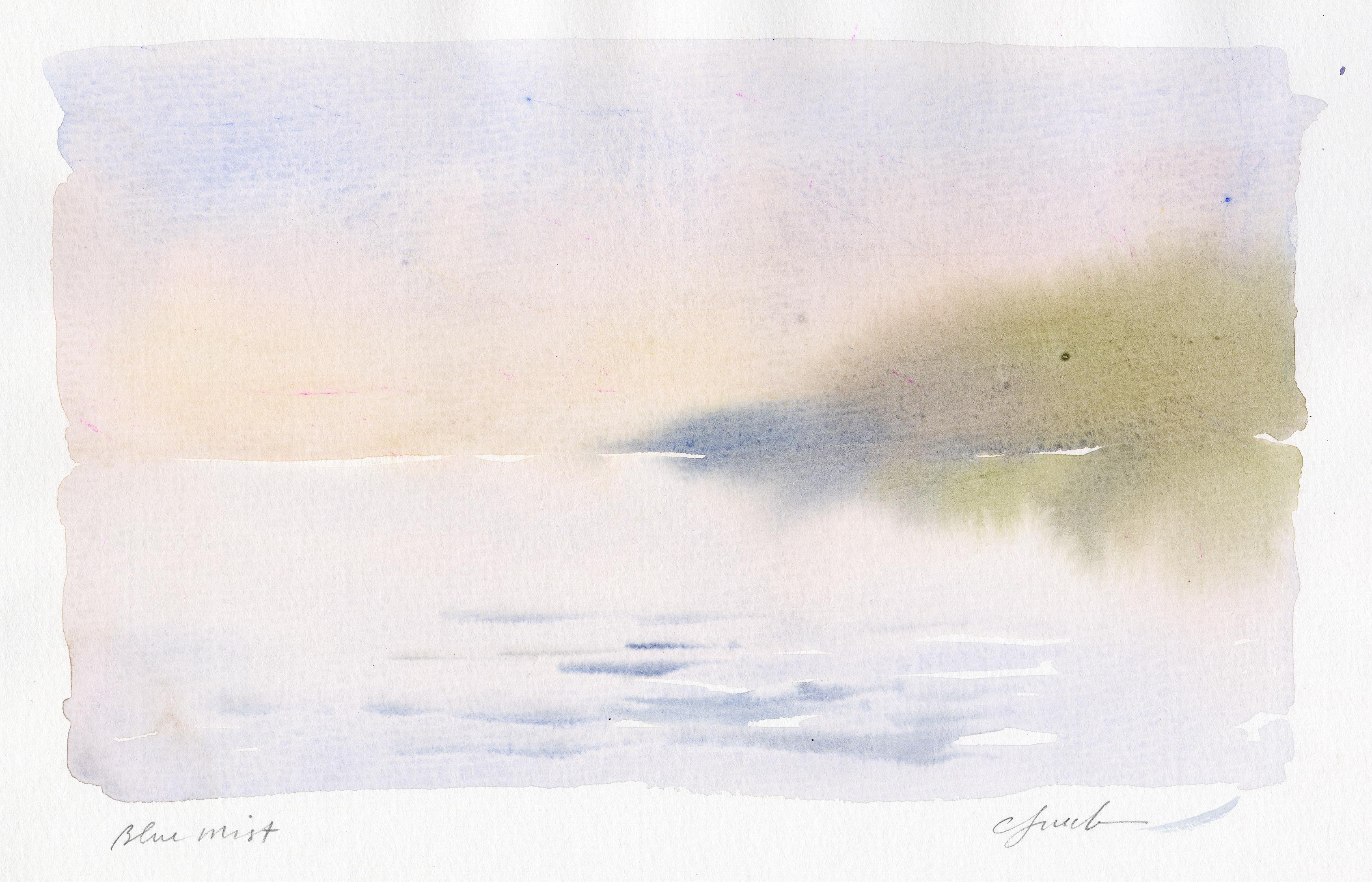 Craig Lueck Landscape Art - Blue Mist