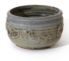 'Bowl' Gres smaltato lavorato a mano firmato da Robert Piper