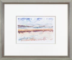 „Open Waters“ Original-Aquarell, signiert von Craig Lueck