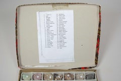 49 Shona Stone Samples with Specimen Box, Stone, Antique, 2000-2009
