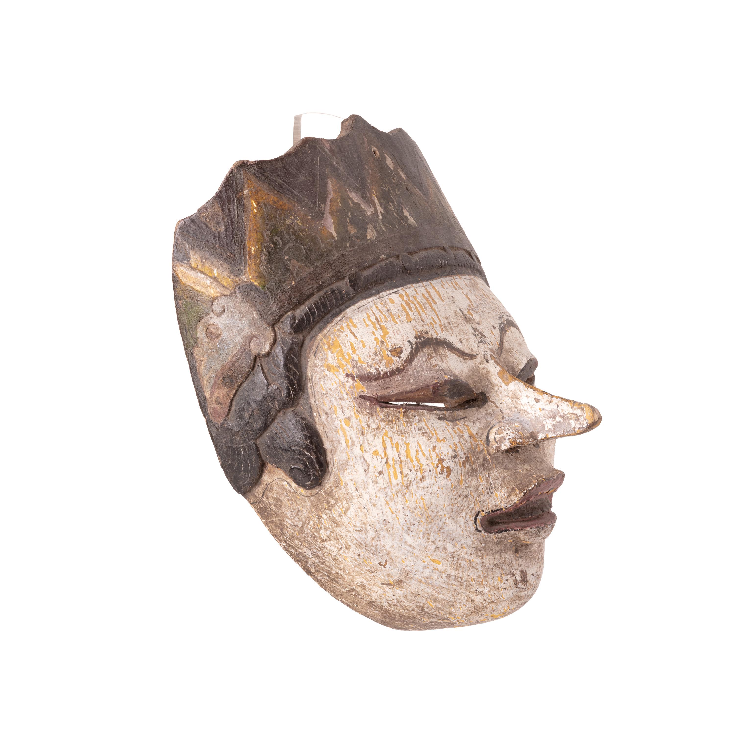 Indonesian Mask, 19th Century For Sale 2