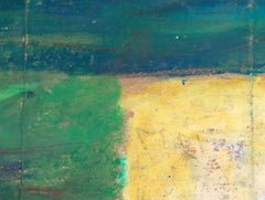 "Person Vs. Plant Vs. Abstract Canvas on Blased Wall, " by Reginald K. Gee