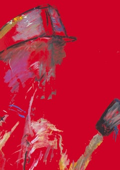 "Better Things to Come, " Oil Pastel on Board signed by Reginald K. Gee