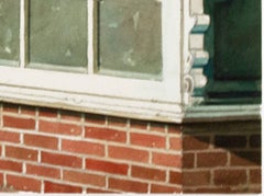 "Golden Gate Park, " Watercolor signed by Bruce McCombs