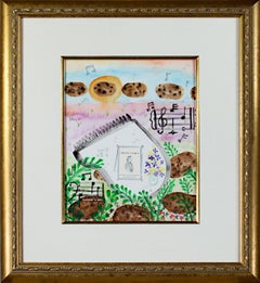 Chopin Music Abstract Expressionist Landscape Piano Homage Contemporary Signed
