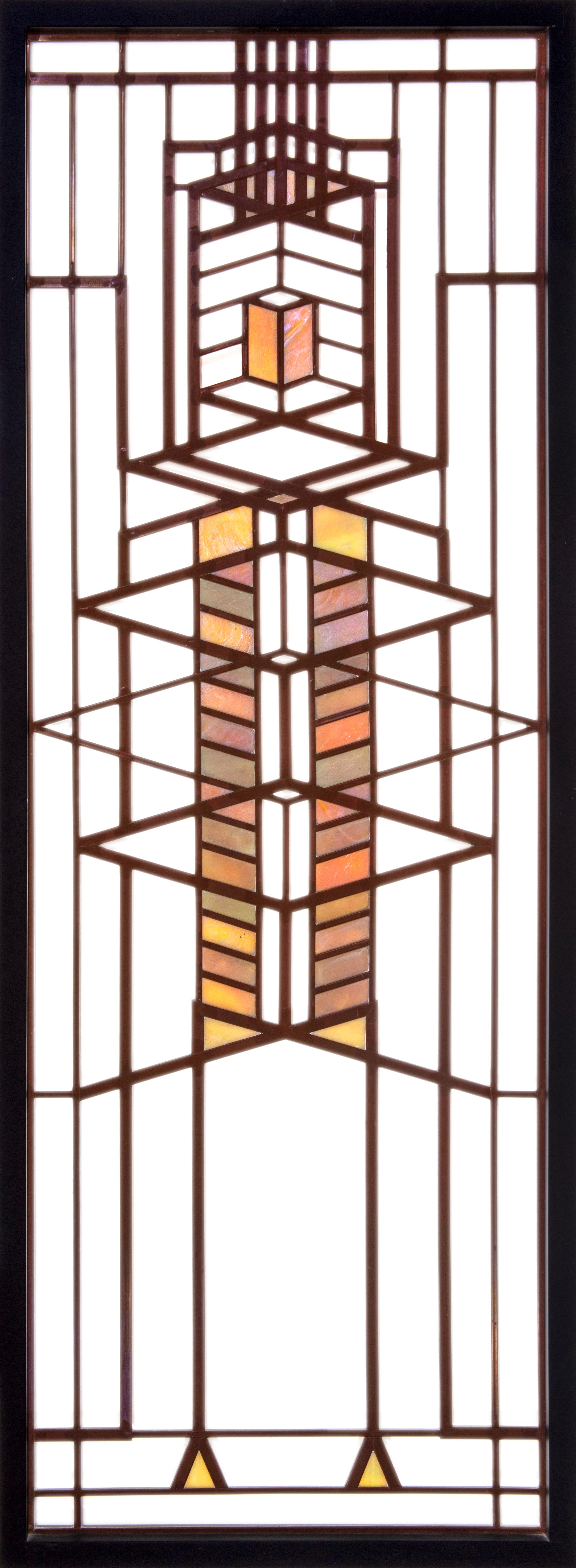 Robie House Window - Art by Frank Lloyd Wright
