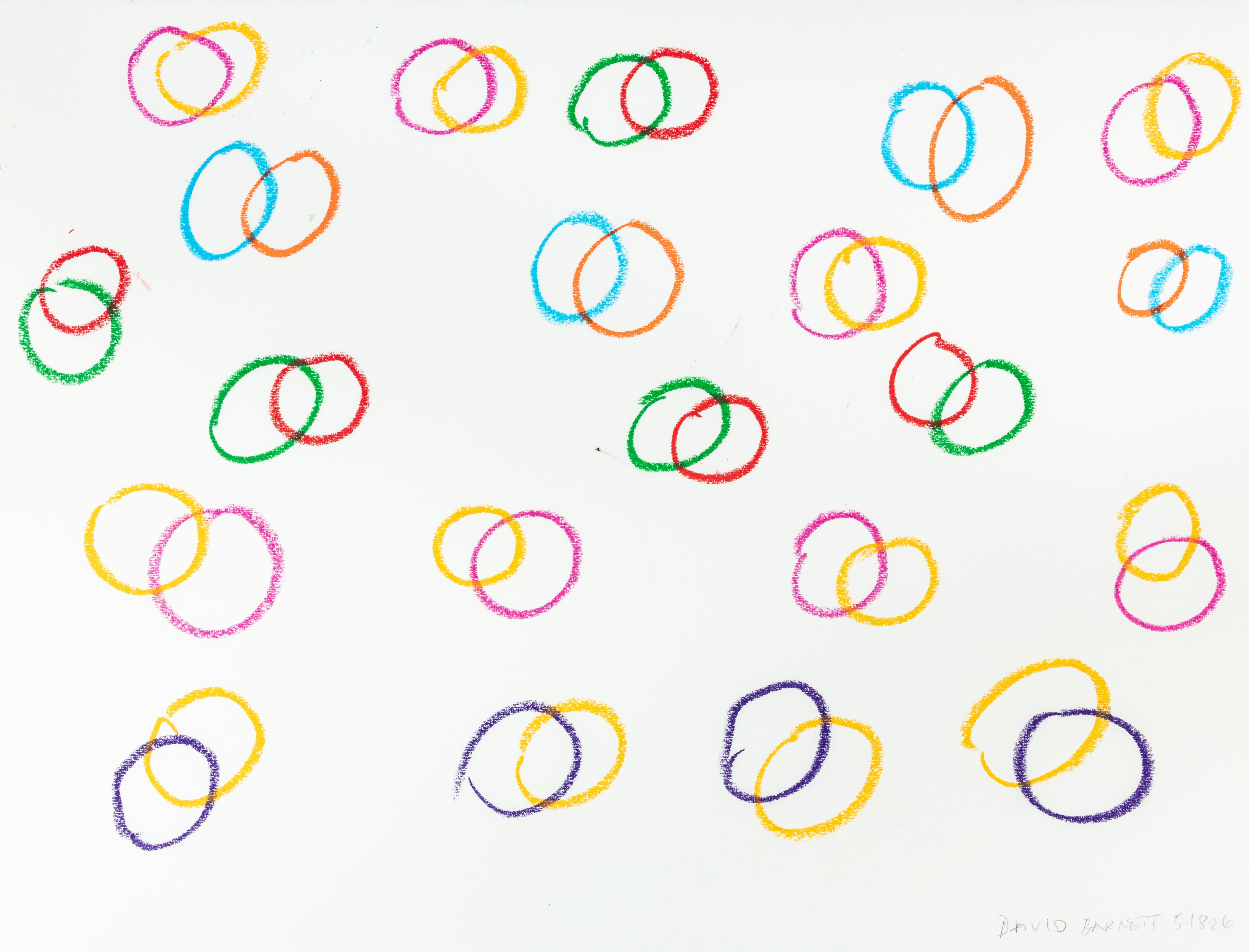 Abstract Drawing di David Barnett - Omaggio a George Gershwin, Disegno n. 6: I've Got A Crush On You