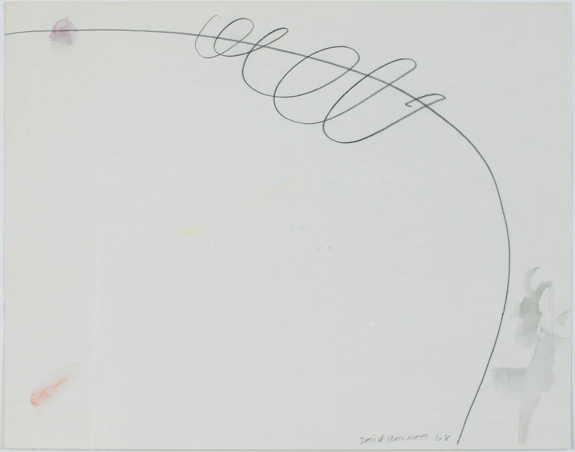 « Série Spacial Balance, », aquarelle et œuvres au crayon originales de David Barnett en vente 2