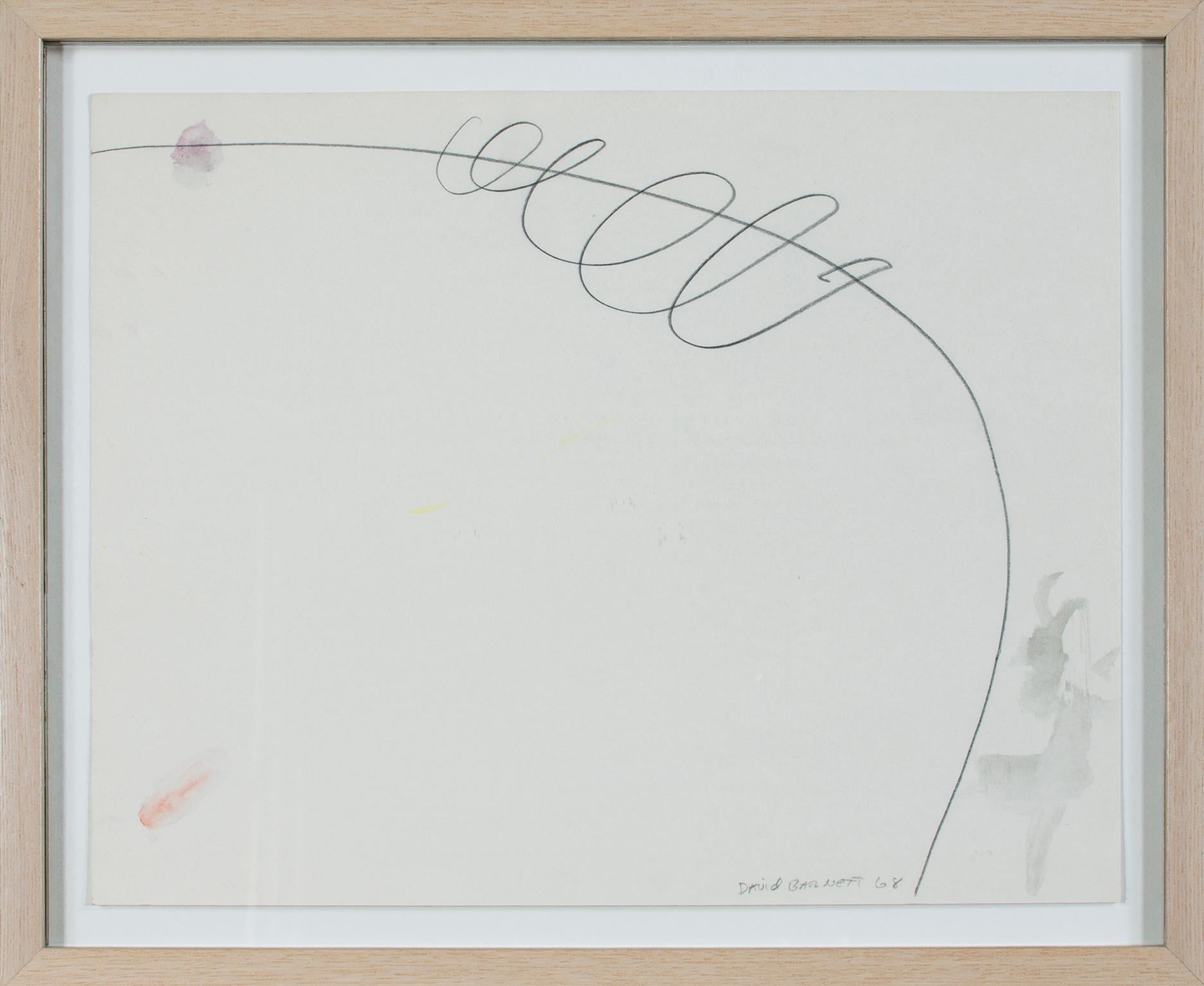 « Série Spacial Balance, », aquarelle et œuvres au crayon originales de David Barnett en vente 5