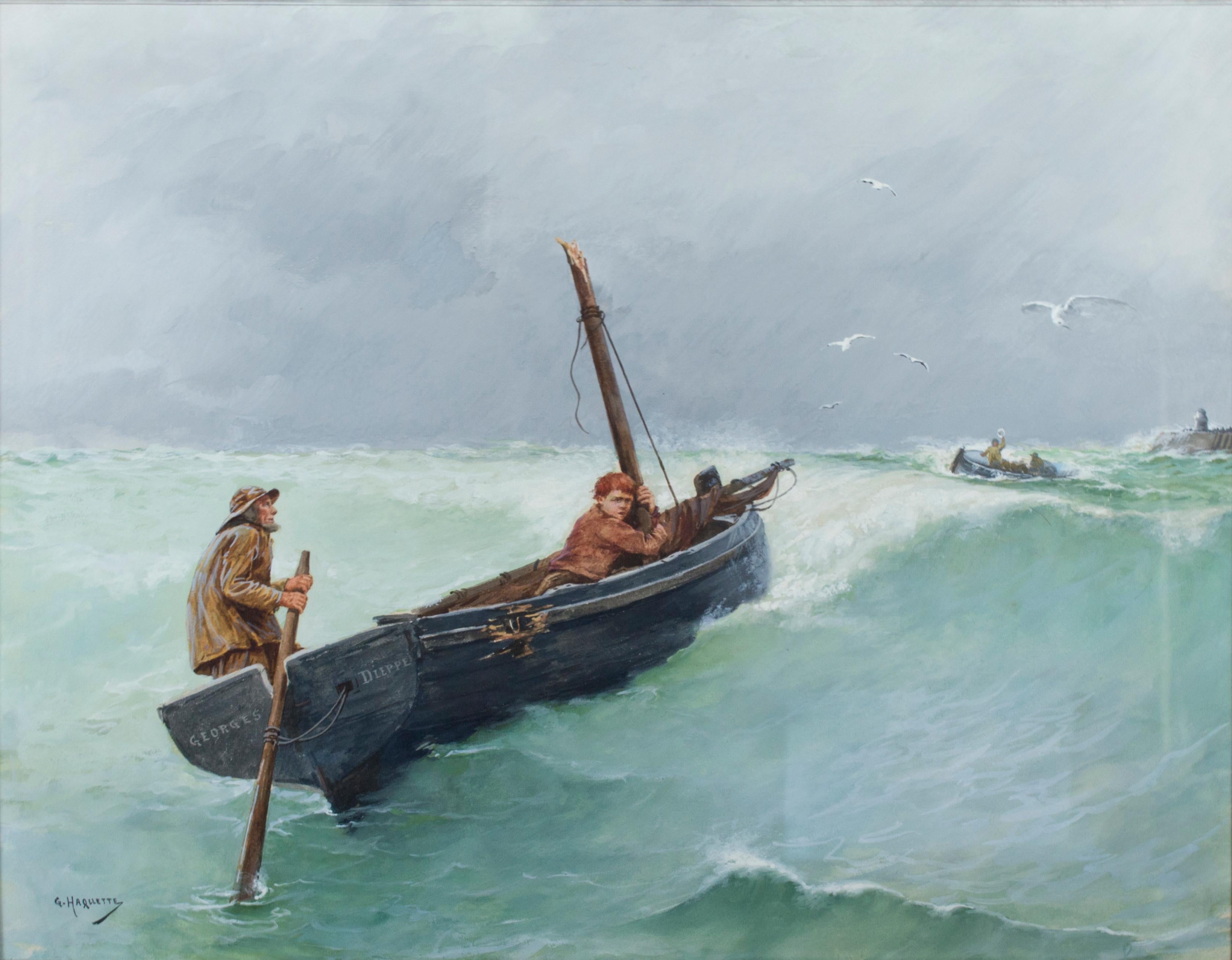 type of painting depicting maritime scenes